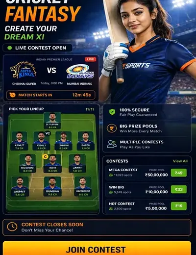 Bg8 (bg 8) fantasy cricket & matchday visual 3